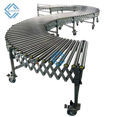 Stækkanlegt rúllu færiband